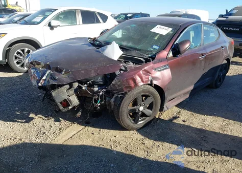 2015 Kia Optima Lx из США, поврежденный, VIN 5XXGM4A74FG479326